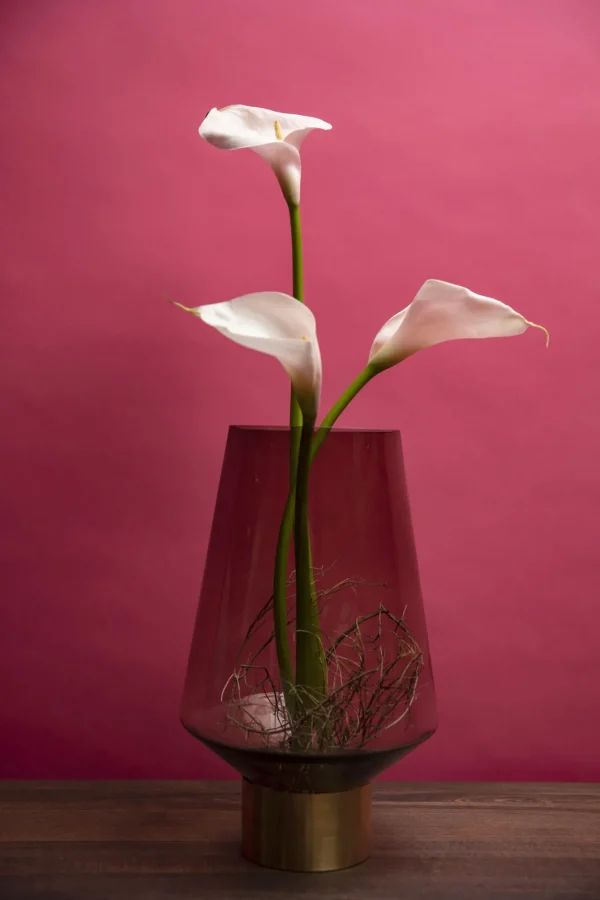 Vaso Noble Marrone 40cm - KARE
