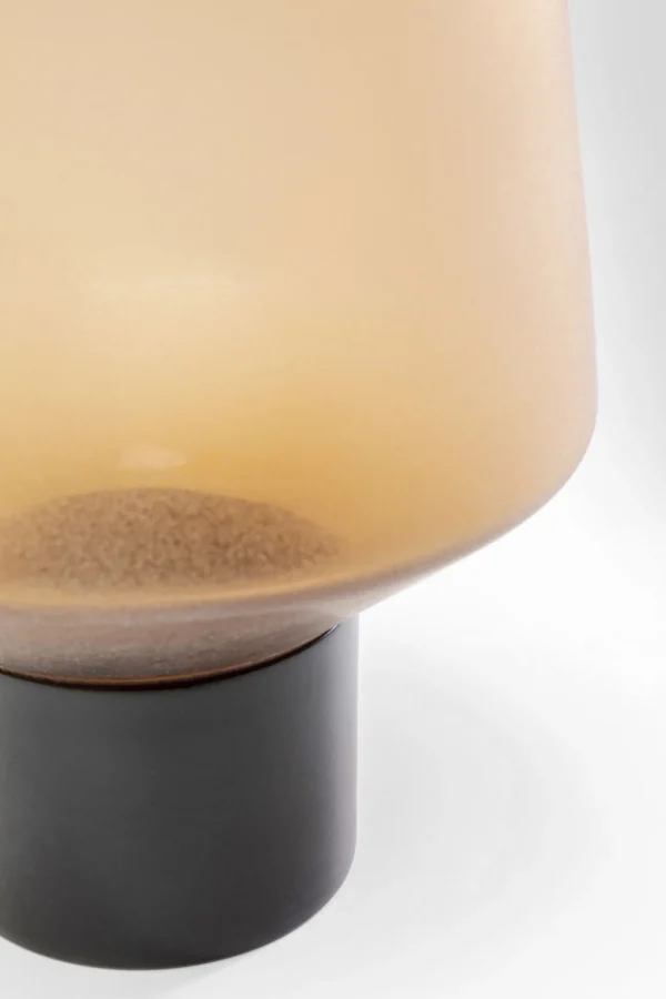 Vaso Noble Ring ambra opaco 26cm - KARE
