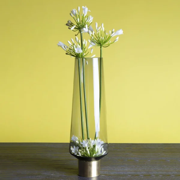 Vaso Noble Ring Grigio 40cm - KARE