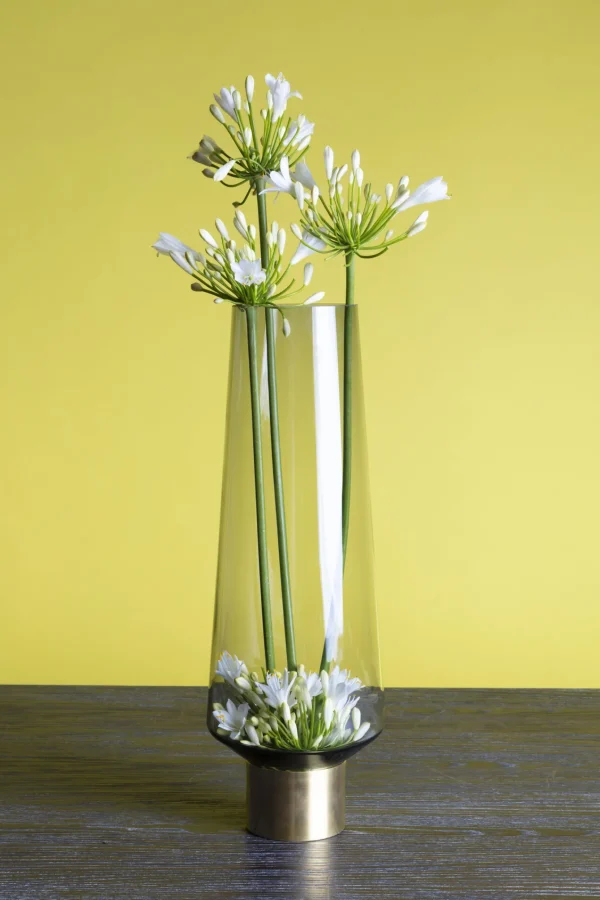 Vaso Noble Ring Grigio 40cm - KARE