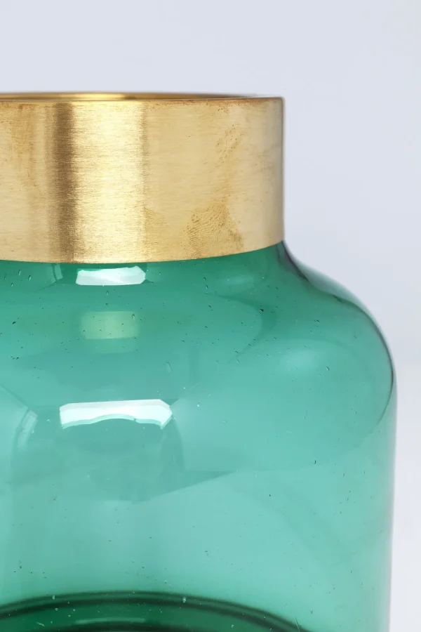 VASO POSITANO BELLY VERDE 28CM - KARE