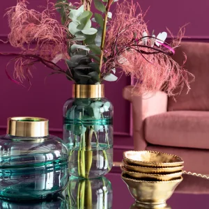 VASO POSITANO BELLY VERDE 28CM - KARE