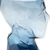 Vaso Prisma Face Blu 30cm - KARE
