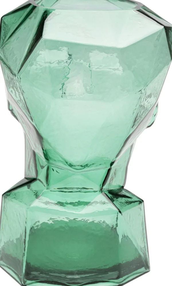 Vaso Prisma Face Verde 30cm - KARE