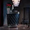 Vaso Rose Multi Cromo Grande - KARE