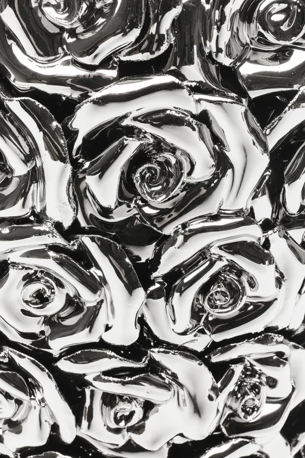 Vaso Rose Multi Cromo Grande - KARE