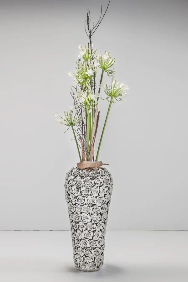 Vaso Rose Multi Cromo Grande - KARE