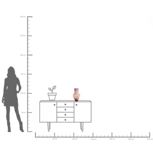 Vaso Rosie 35cm - KARE