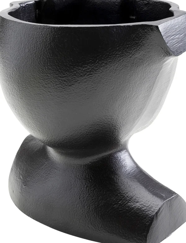 Vaso Rostro nero 17cm - KARE