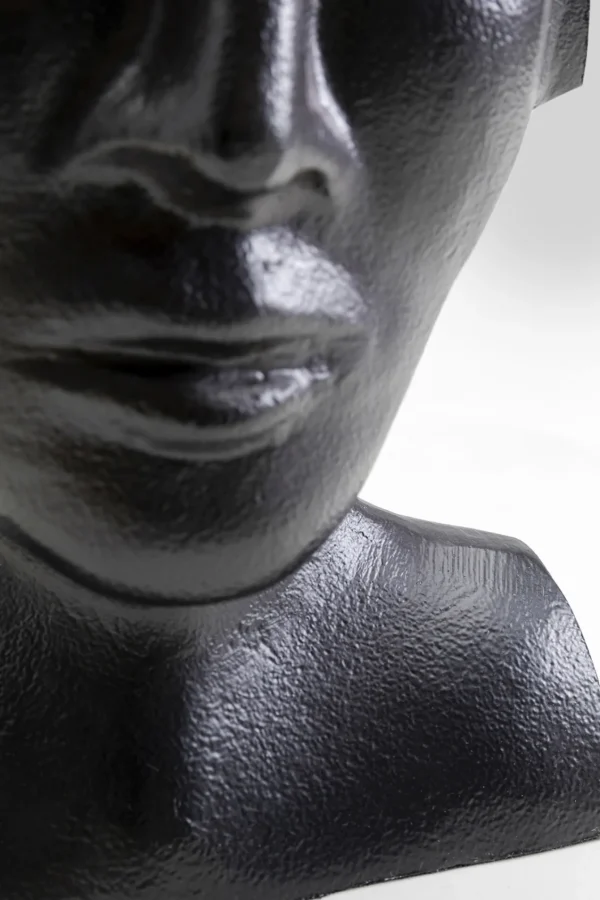 Vaso Rostro nero 17cm - KARE