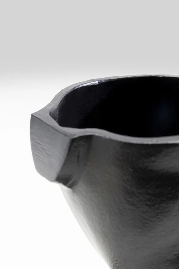 Vaso Rostro nero 17cm - KARE