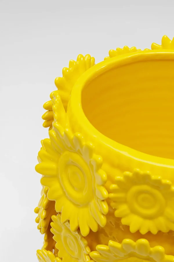 Vaso Sunflowers giallo 30cm - KARE