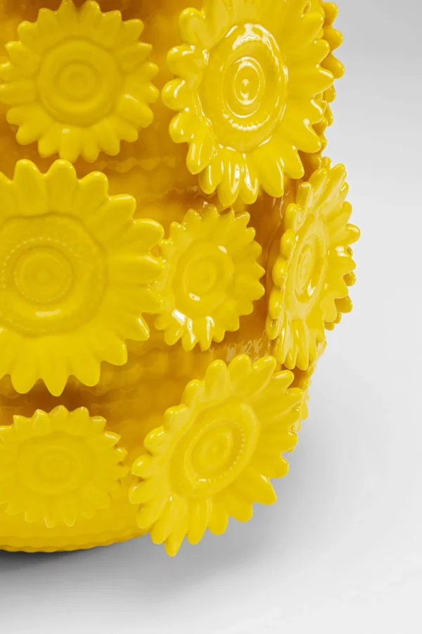 Vaso Sunflowers giallo 30cm - KARE