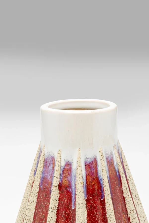 Vaso Tic Tac Red 24cm - KARE