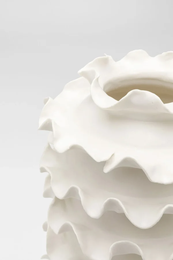 Vaso Viento bianco 39cm - KARE