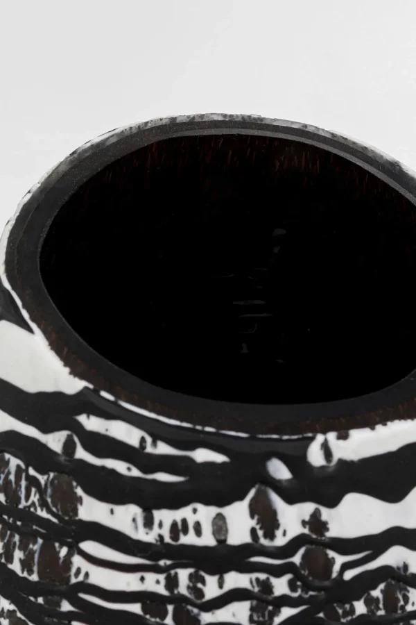 Vaso Volante Nero 27cm - KARE