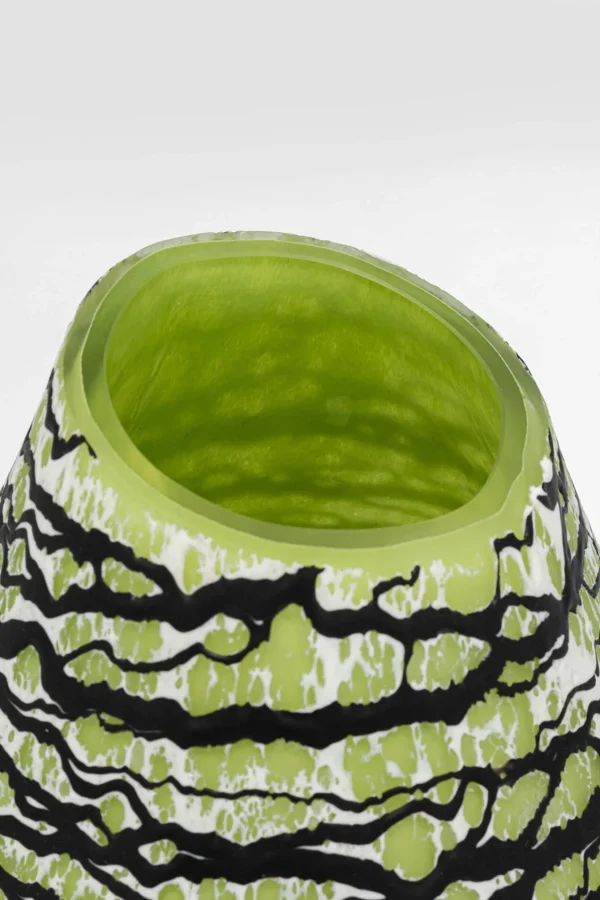 Vaso Volante Verde 27cm - KARE