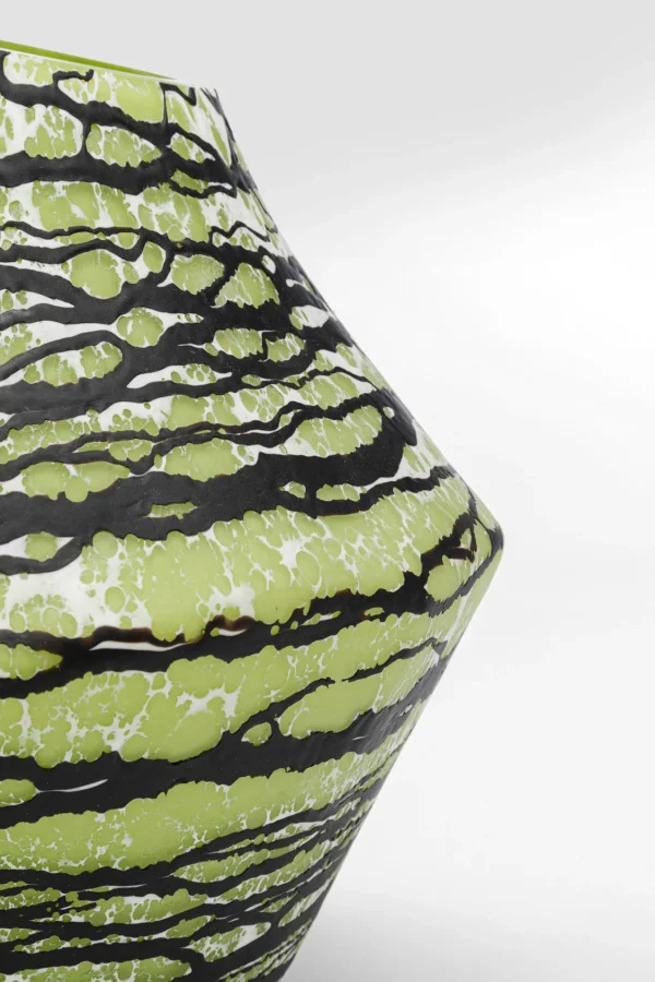 Vaso Volante Verde 27cm - KARE