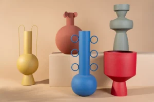 Vaso Volcano 35cm - KARE