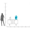 Vaso Zumba blau 55cm - KARE