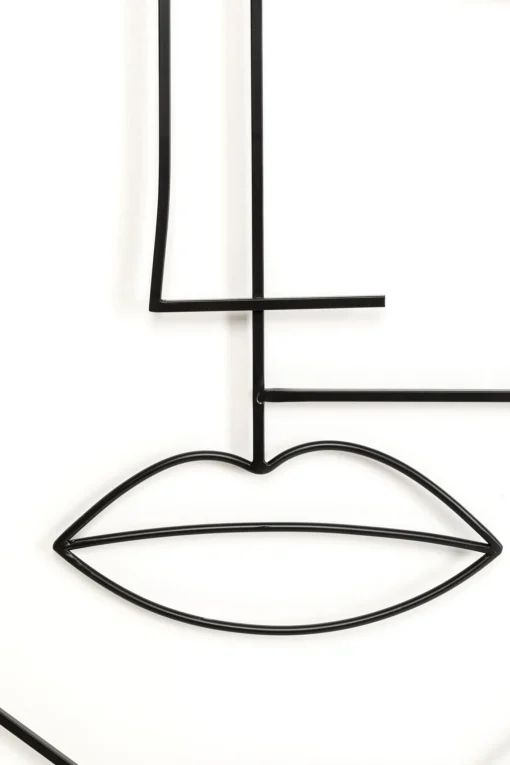 KARE Design Appendiabiti da parete Art Boy Face 60x90cm - KARE> Appendiabiti