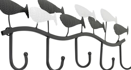 KARE Design Appendiabiti da parete School Of Fish 62cm - KARE> Appendiabiti