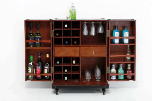 KARE Design Armadio bar Globetrotter medio - KARE> Bar