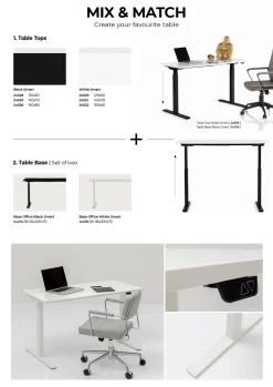 KARE Design Base Tavola Office Smart bianco - KARE> Scrivanie
