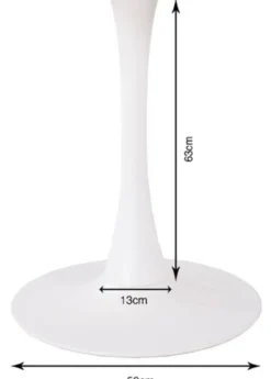 KARE Design Base Tavola Schickeria White Ø80cm - KARE> Tavoli