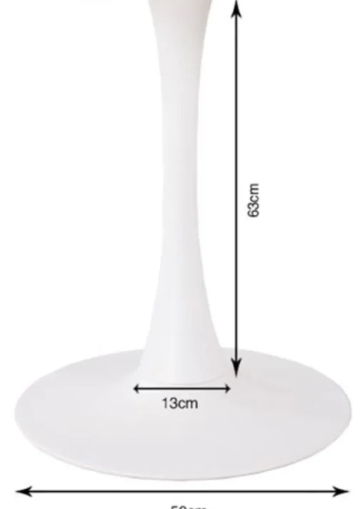 KARE Design Base Tavola Schickeria White Ø80cm - KARE> Tavoli