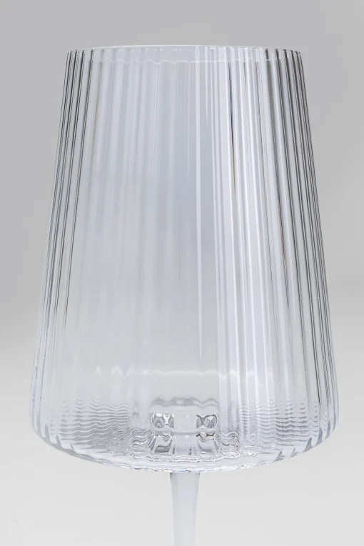 KARE Design Bicchiere da vino Riffle - KARE> Stoviglie|Bicchieri