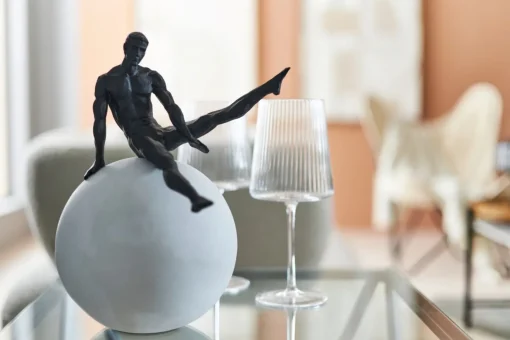 KARE Design Bicchiere da vino Riffle - KARE> Stoviglie|Bicchieri