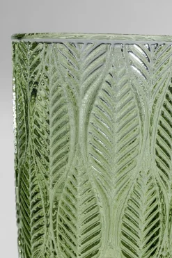KARE Design Bicchiere Fogli verde - KARE> Stoviglie|Bicchiere