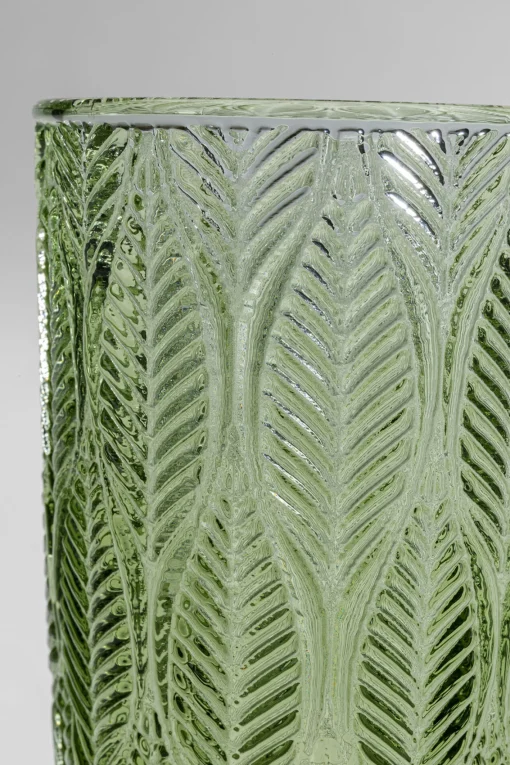 KARE Design Bicchiere Fogli verde - KARE> Stoviglie|Bicchiere
