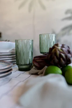 KARE Design Bicchiere Fogli verde - KARE></noscript> Stoviglie|Bicchiere