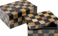 KARE Design Box Plaid (2/Set) - KARE></noscript> Portagioie