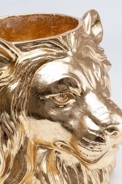 KARE Design Cachepot Decorativo Lion Oro - KARE></noscript> Vasi E Fioriere|Vasi