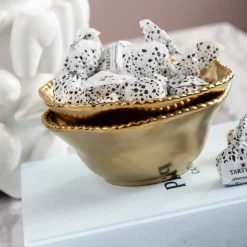 KARE Design Ciotola Bell Oro Ø16cm - KARE> Stoviglie|Piatti Da Dessert