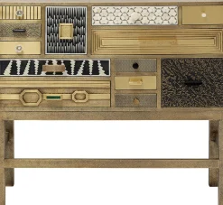 KARE Design Comò alto Chalet oro 13 cassetti - KARE> Credenze E Madie