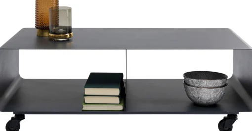 KARE Design Comò basso Lounge M grigio 90x30cm - KARE> Mobile Tv