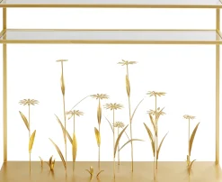 KARE Design CONSOLE FLOWER MEADOW ORO 100 - KARE> Consolle Guardaroba