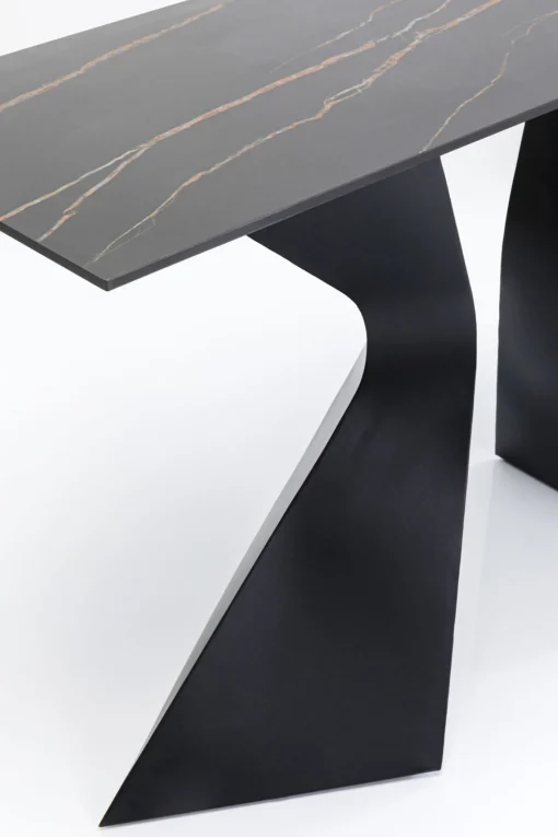 KARE Design Console Gloria nero Keramik 140x81cm - KARE> Consolle Guardaroba