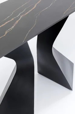 KARE Design Console Gloria nero Keramik 140x81cm - KARE></noscript> Consolle Guardaroba