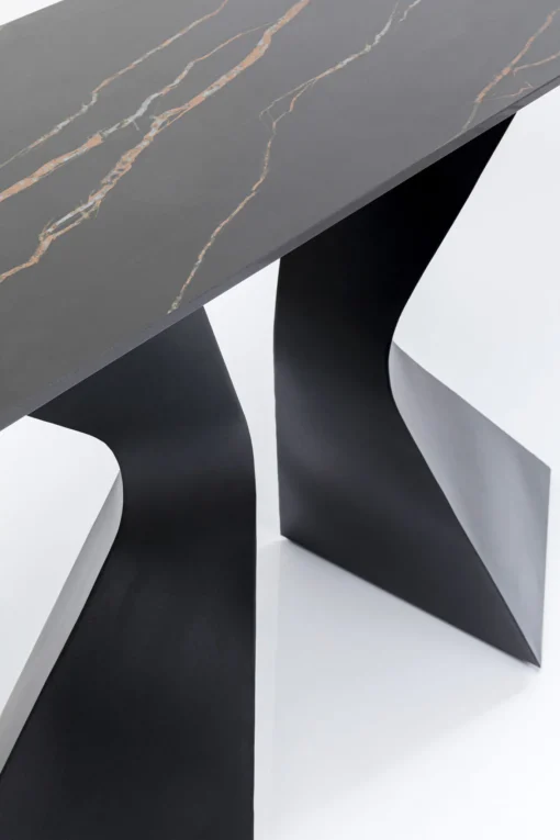 KARE Design Console Gloria nero Keramik 140x81cm - KARE> Consolle Guardaroba