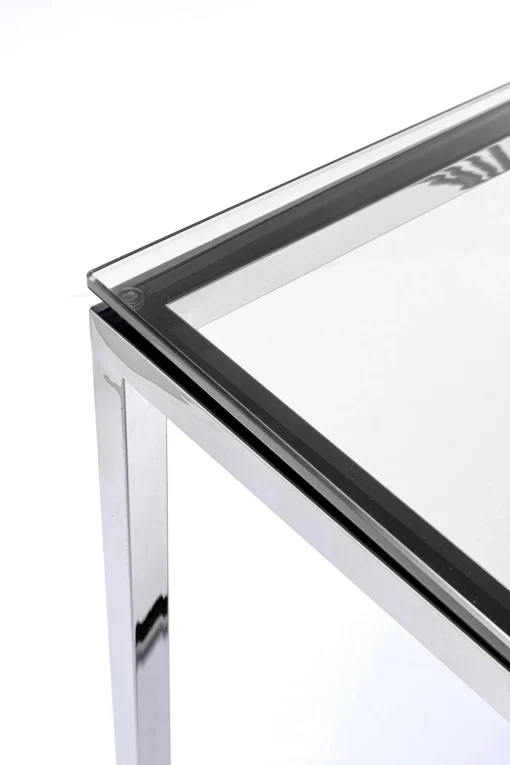 KARE Design CONSOLE LASER ARGENTO - VETRO CHIARO 120X40 - KARE> Consolle Guardaroba