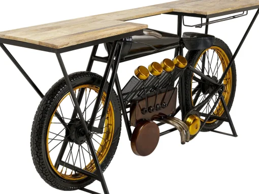 KARE Design Console Motorbike Nero - KARE> Consolle Guardaroba|Bar