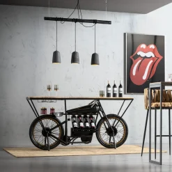 KARE Design Console Motorbike Nero - KARE></noscript> Consolle Guardaroba|Bar