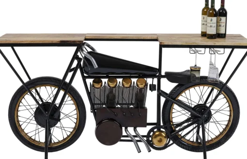 KARE Design Console Motorbike Nero - KARE> Consolle Guardaroba|Bar