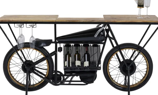 KARE Design Console Motorbike Nero - KARE> Consolle Guardaroba|Bar