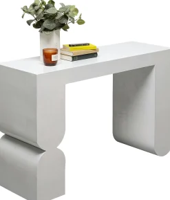 KARE Design Console Paco Curve bianco 120x85cm - KARE></noscript> Consolle Guardaroba